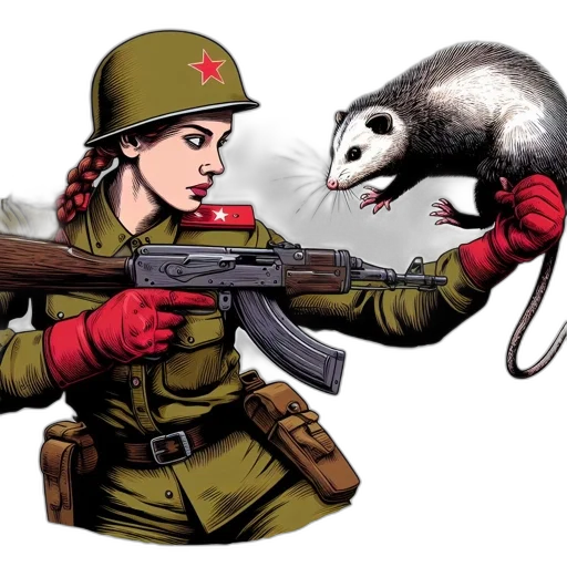weapon, animal, comic book art, concept art transparent PNG cut-out