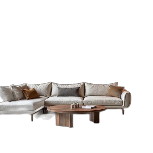 furniture, 3d render, photorealistic, concept art transparent PNG cut-out