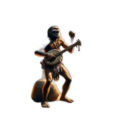 creature, animal, staff, weapon transparent PNG cut-out
