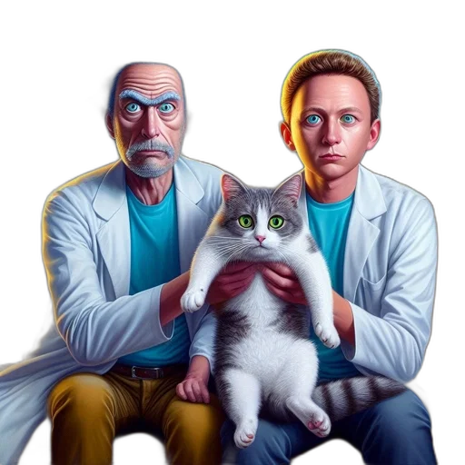 animal, staff, robot, concept art transparent PNG cut-out