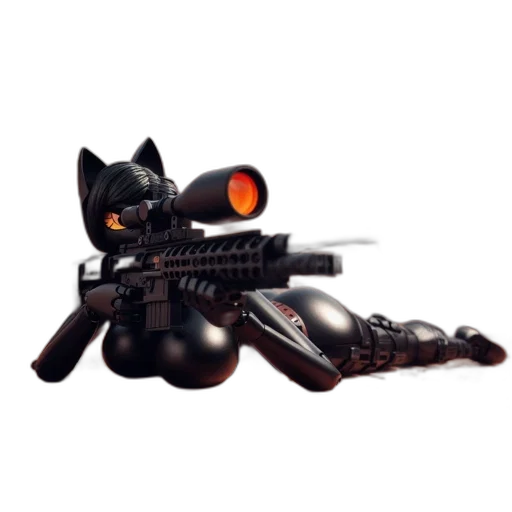 weapon, staff, robot, animal transparent PNG cut-out