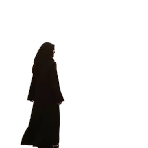 jacket, dress, staff, umbrella transparent PNG cut-out
