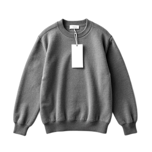 jacket, monochrome, grey, knitted transparent PNG cut-out