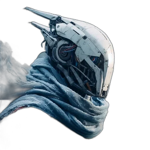 mask, robot, creature, face transparent PNG cut-out