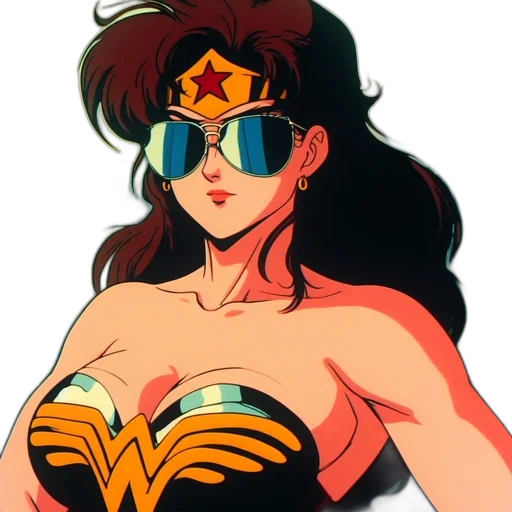 comic book art, cartoon, concept art, anime transparent PNG cut-out