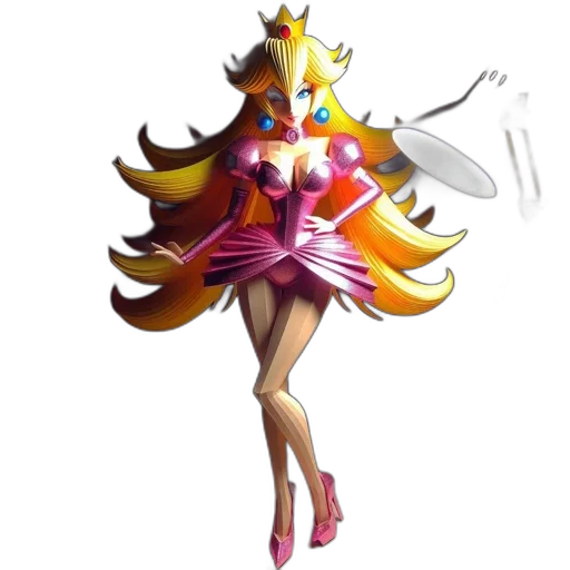 crown, staff, dress, concept art transparent PNG cut-out