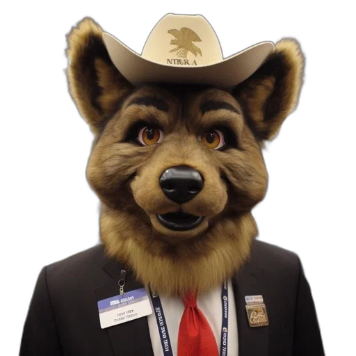 staff, hat, animal, jacket transparent PNG cut-out