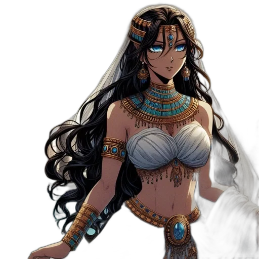 jewelry, fantasy art, concept art, anime transparent PNG cut-out