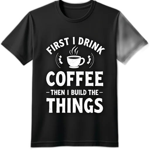 black, t-shirt, graphic, design transparent PNG cut-out