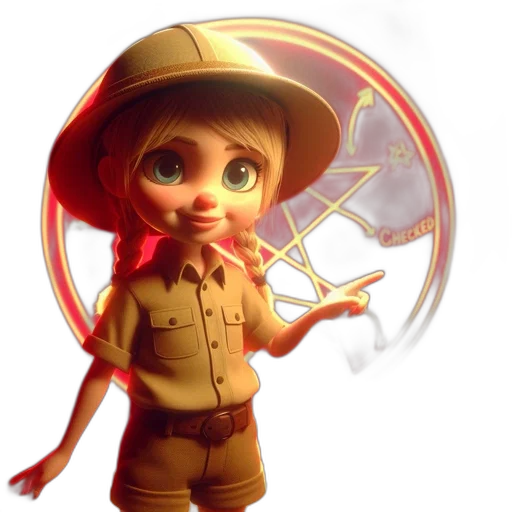 staff, weapon, 3d render, concept art transparent PNG cut-out