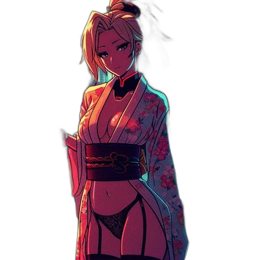 dress, jacket, staff, robot transparent PNG cut-out