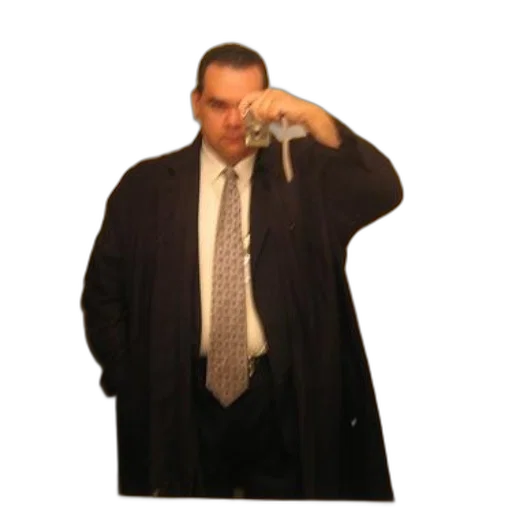 jacket, staff, umbrella, hat transparent PNG cut-out