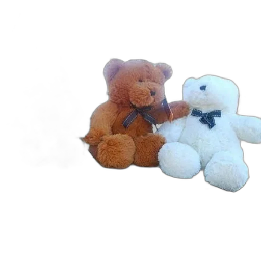 3d render, snow, three, stuffed transparent PNG cut-out