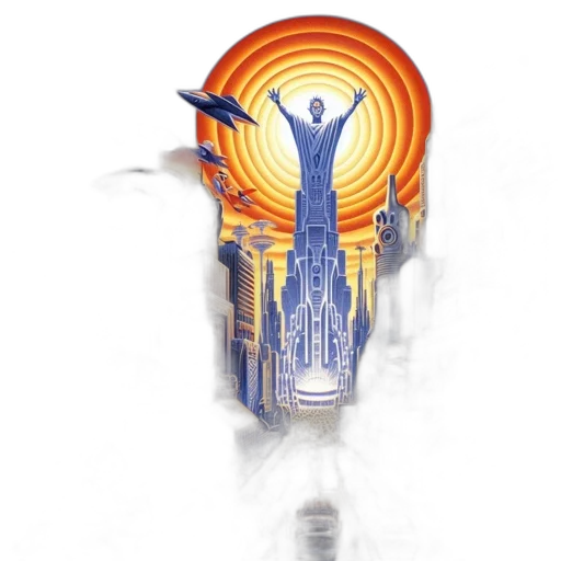 concept art, fantasy art, watercolor, comic book art transparent PNG cut-out