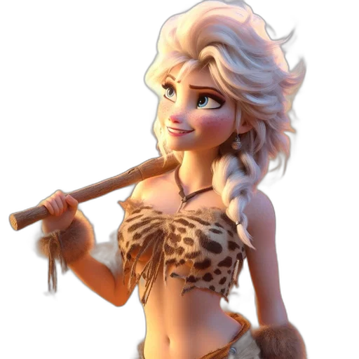 staff, fantasy art, concept art, 3d render transparent PNG cut-out