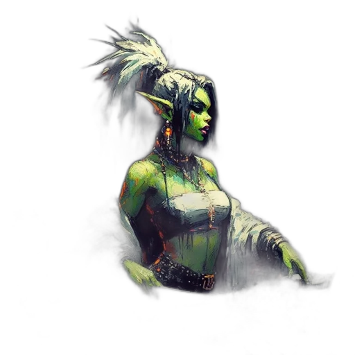 mask, creature, face, staff transparent PNG cut-out