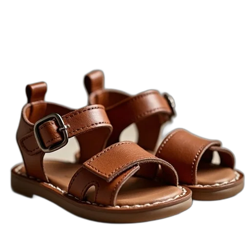 shoes, brown, leather, toddler transparent PNG cut-out