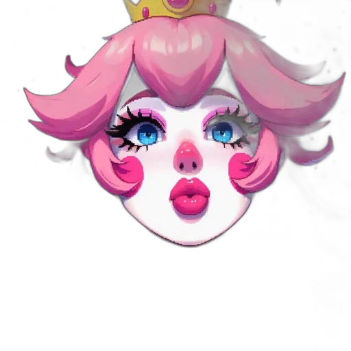 crown, face, mask, creature transparent PNG cut-out