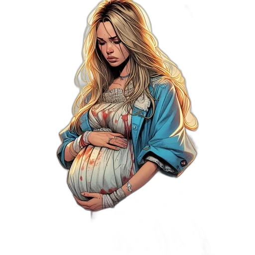 concept art, fantasy art, comic book art, photorealistic transparent PNG cut-out