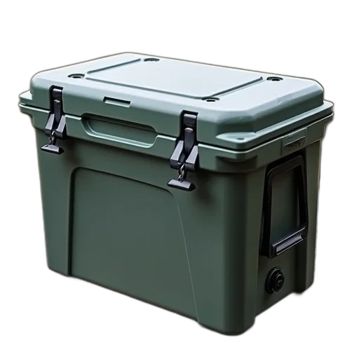 furniture, green, original, cooler transparent PNG cut-out