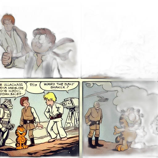 comic book art, concept art, watercolor, fire transparent PNG cut-out