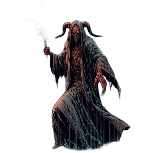 creature, staff, concept art, fantasy art transparent PNG cut-out