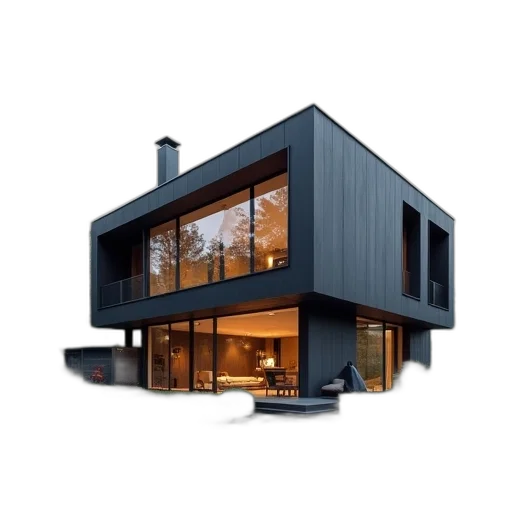 building, furniture, 3d render, photorealistic transparent PNG cut-out