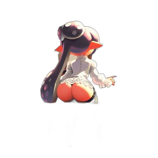 hat, creature, robot, dress transparent PNG cut-out