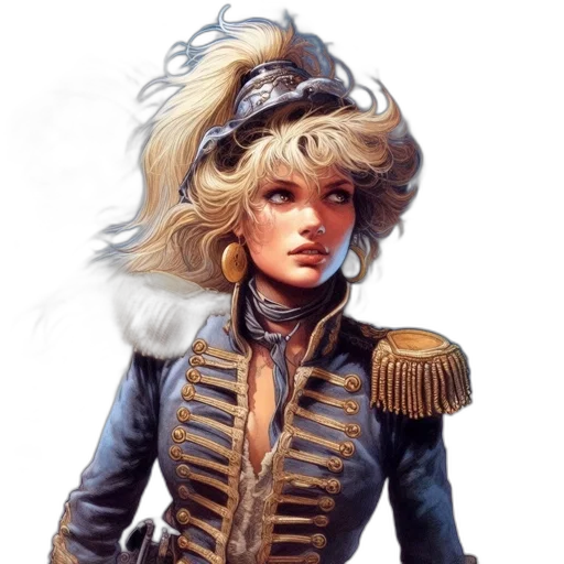 jacket, staff, hat, crown transparent PNG cut-out