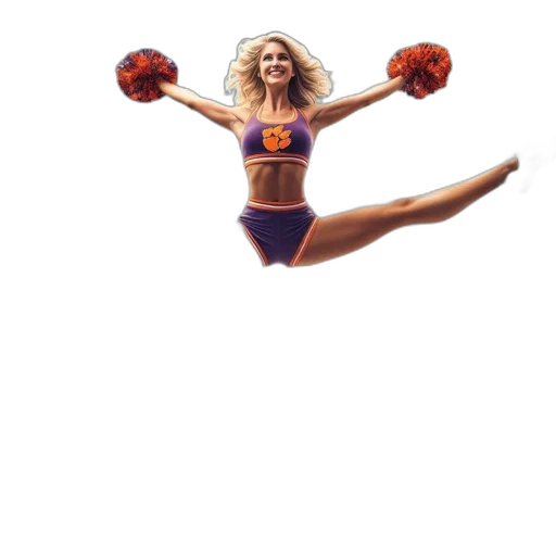 staff, pixel art, concept art, cheerleader transparent PNG cut-out