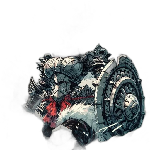 weapon, sword, robot, creature transparent PNG cut-out