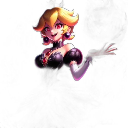 staff, weapon, dress, crown transparent PNG cut-out