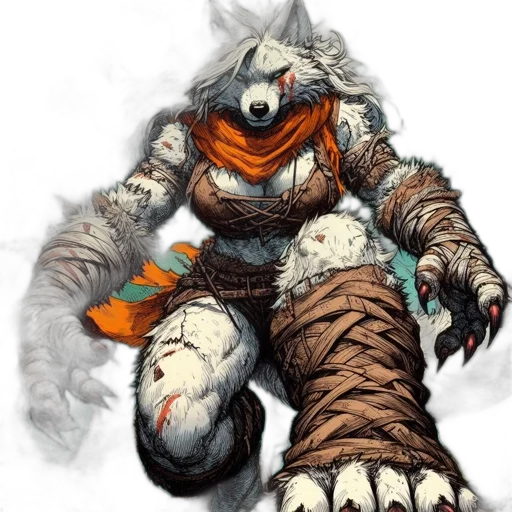 animal, creature, staff, mask transparent PNG cut-out