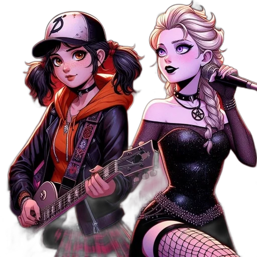 comic book art, cartoon, concept art, pixel art transparent PNG cut-out