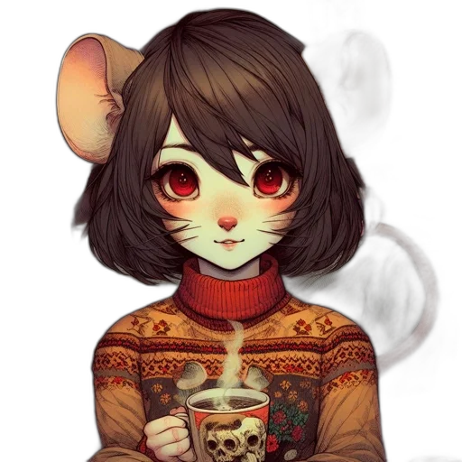 mask, staff, face, animal transparent PNG cut-out