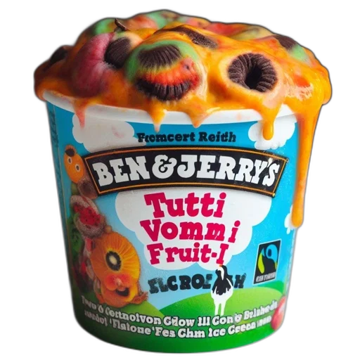 food, overflowing, tub, tutti transparent PNG cut-out