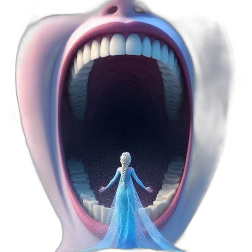 face, mask, creature, crown transparent PNG cut-out