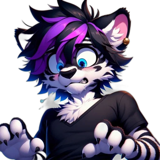 staff, animal, creature, pixel art transparent PNG cut-out