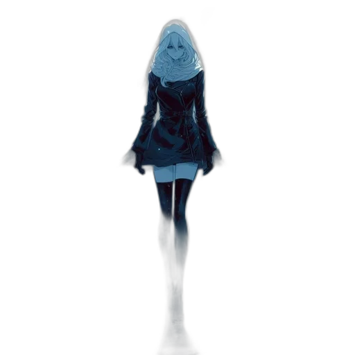 dress, jacket, robot, creature transparent PNG cut-out