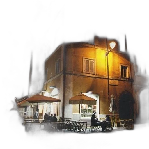 building, food, furniture, umbrella transparent PNG cut-out