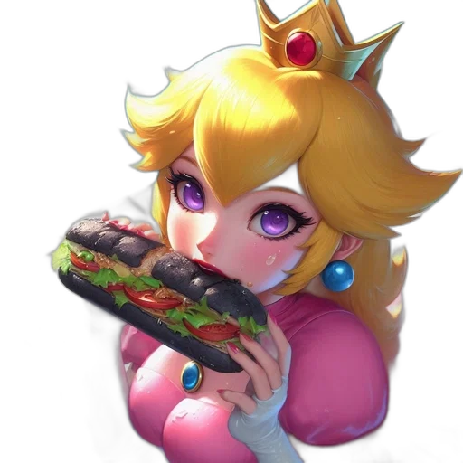 crown, food, weapon, face transparent PNG cut-out