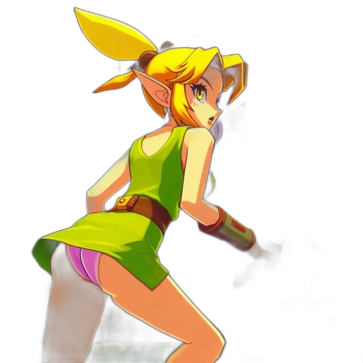 staff, dress, weapon, pixel art transparent PNG cut-out