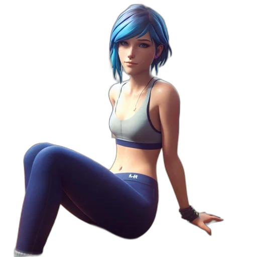 concept art, 3d render, pixel art, fantasy art transparent PNG cut-out