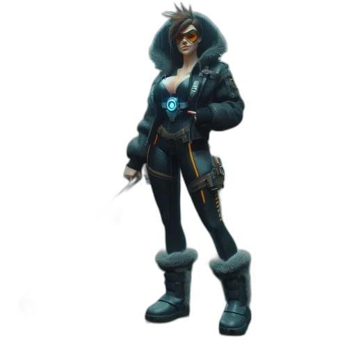 jacket, weapon, staff, concept art transparent PNG cut-out