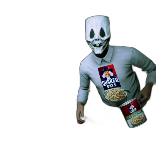 robot, food, mask, creature transparent PNG cut-out