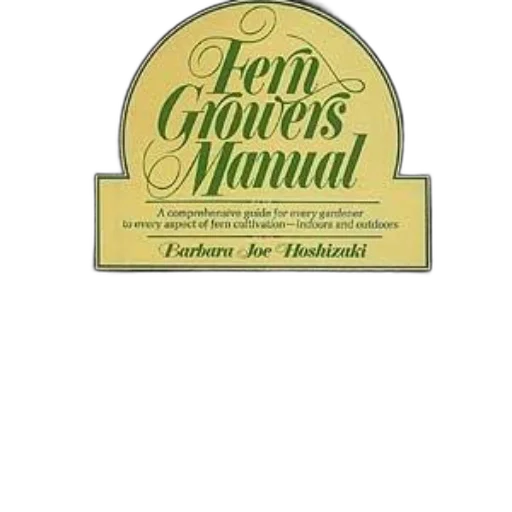 fern, growers, manual, book transparent PNG cut-out