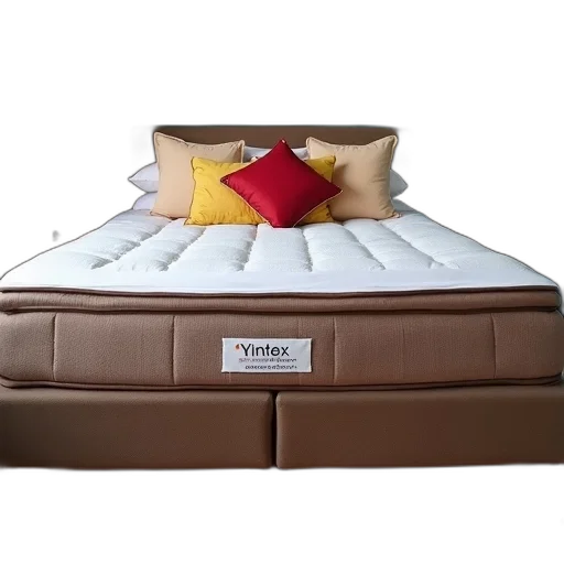 furniture, neatly, made, bed transparent PNG cut-out