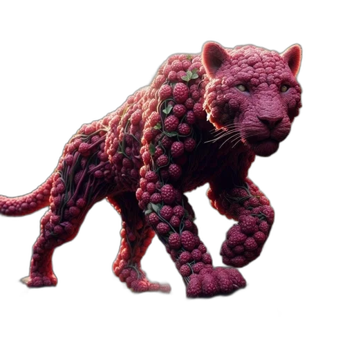 creature, animal, dragon, 3d render transparent PNG cut-out