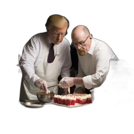 food, staff, fire, two transparent PNG cut-out