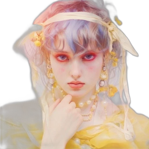 crown, dress, face, jewelry transparent PNG cut-out